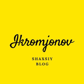 Ikromjonov Hojiakbar | Blog