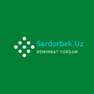 🌐 Sardorbek.uz