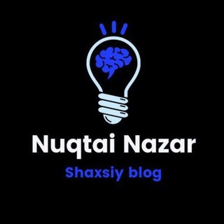 Nuqtai Nazar | shaxsiy blog🔐