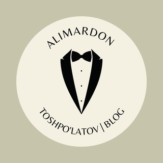 Alimardon Toshpo'latov | Blog