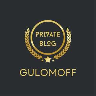 Gulomoff | Shaxsiy blog