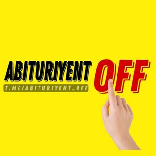 Abituriyent OFF | Rasmiy