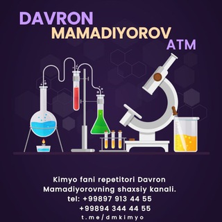 Davron Mamadiyorov Kimyo