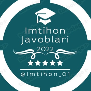 Imtihon Javoblari 2022√