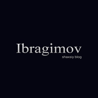 Ibragimov sahifalari 📖