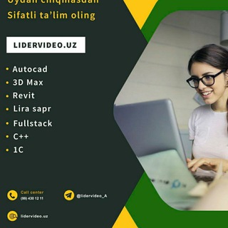 Revit Lira sapr 3D Max AutoCad oʻzbek tilida darslar