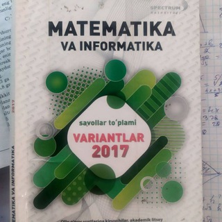 Matematika 2017 yechimlari