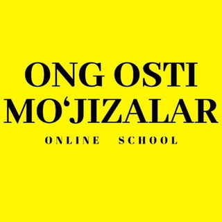 🔘ONG OSTI MO‘JIZALARI