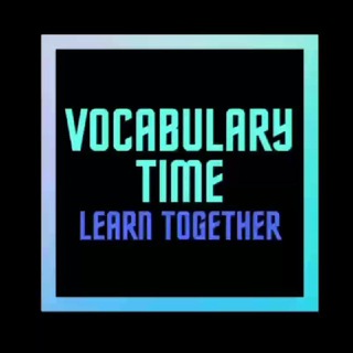 Vocabulary Time 🌟