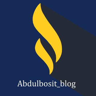 Abdulbosit Blog