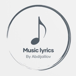 Music lyrics text