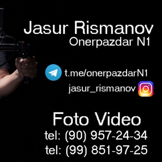 ONERPAZDAR Jasur foto video