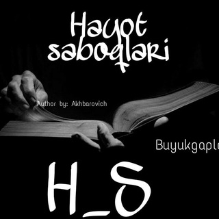 Hayot Saboqlari