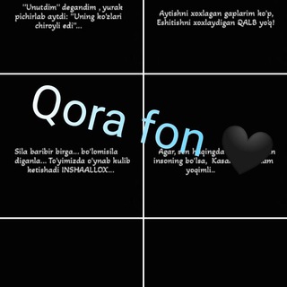 Qora Fon🖤