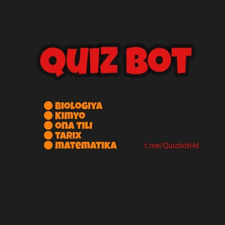 📌QuizbotHd |Uz📌