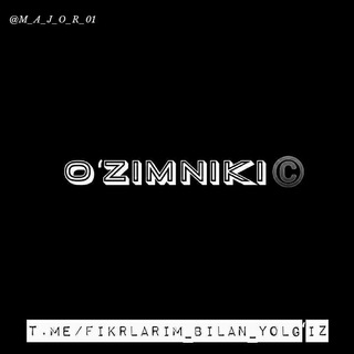 Oʻzimniki©️