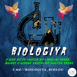 BIOLOGIYA🌍 M.Orolov shaxsiy kanali