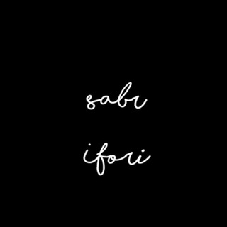 Sabr ifori🍀🌸🍃