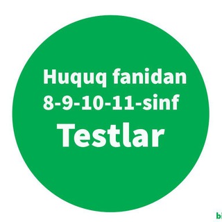 Huquq fanidan testlar