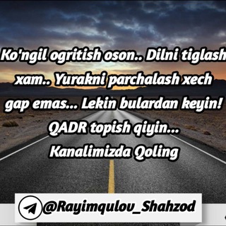 Rayimqulov Shahzod | Official