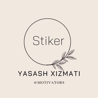 Stiker | Logo | Vizitka yasash xizmati | ✌️