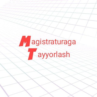 Magistraturaga Tayyorlash