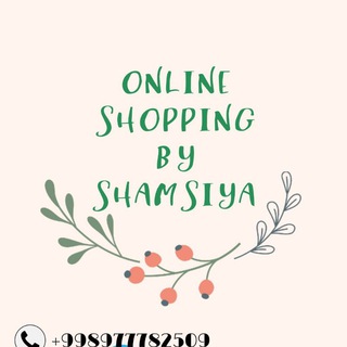 Online shopping by Shamsiya😊