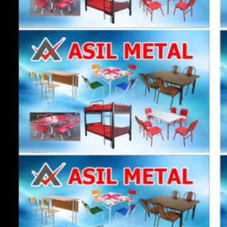 ASIL METAL Temir Stol Stul