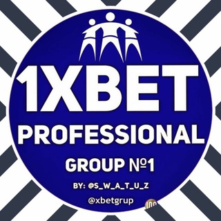 1XBET PROFESSIONAL GROUP №1🔰🔰🔰 Official Group✅