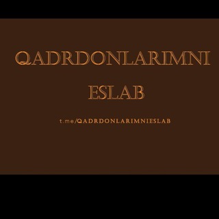 》QADRDONLARIMNIESLAB《