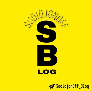 SodiqjonOff | IT Blog