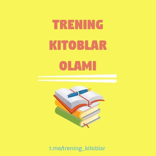 TRENING KITOBLAR OLAMI