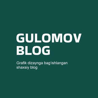 JakhongirGulomovblog