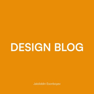 Jaloliddin — Design blog