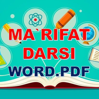 MA`RIFAT DARSI | WORD .DOC FORMAT