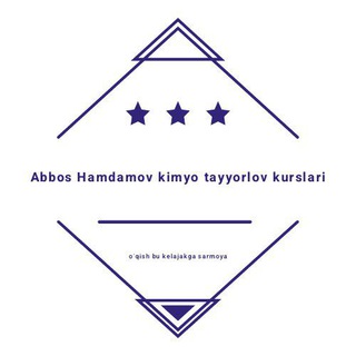 Hamdamov Abbos kimyo o'qituvchisi