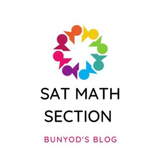 Bunyod's blog | SAT Math